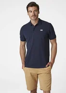 Koszulki męskie - Koszulka męska Helly Hansen TRANSAT Polo - Navy L - miniaturka - grafika 1