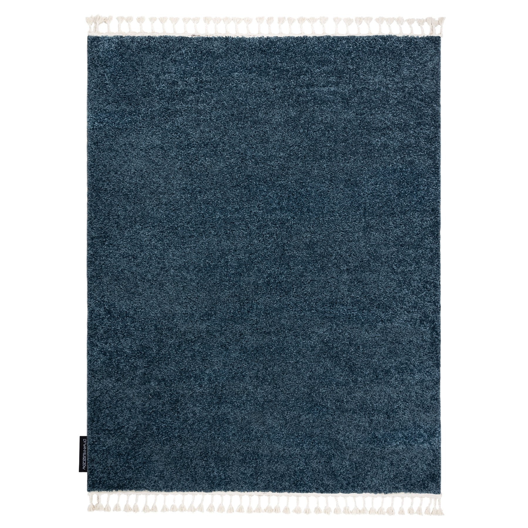 Dywan BERBER 9000 Frędzle berberyjski marokański shaggy niebieski 140x190 cm