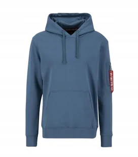 ALPHA BLUZA Z KAPTUREM MĘSKA INDUSTRIES R PRINT 136335-678 r M - Bluzy męskie - miniaturka - grafika 1