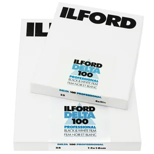 Ilford DELTA 100 4X5in/25 - Filmy fotograficzne - miniaturka - grafika 1