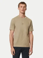 Koszulki męskie - Marc O'Polo T-Shirt 426 2012 51604 Beżowy Regular Fit - miniaturka - grafika 1