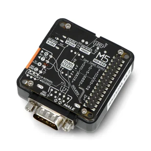 RS232 Module 13.2 - moduł komunikacyjny RS232 - złącze męskie DB9 - M5 M5Stack131 - Podzespoły elektroniczne - miniaturka - grafika 1