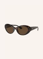 Okulary przeciwsłoneczne - Versace Okulary Przeciwsłoneczne ve4455u braun - miniaturka - grafika 1