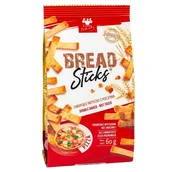 Paluszki - Paluszki Chlebowe Pizza Bread Sticks 60g - miniaturka - grafika 1