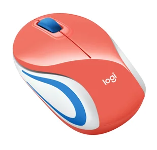 Logitech M187 Mini - Coral - Myszki - miniaturka - grafika 1