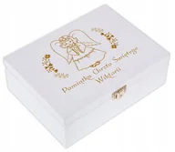 Pudła i pojemniki do przechowywania - PUDEŁKO NA CHRZEST BIERZMOWANIE GRAWER PREZENT - miniaturka - grafika 1