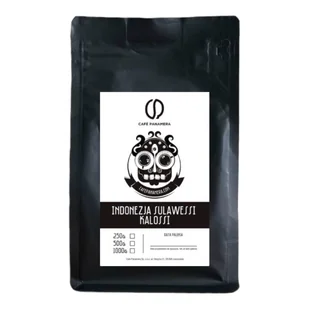 Kawa ziarnista Cafe Panamera Indonezja Sulawesi Kalossi 1kg - Kawa - miniaturka - grafika 1