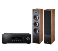 Zestawy stereo - Pioneer SX-10AE Czarny, Magnat Monitor S70 Orzech 2szt. - miniaturka - grafika 1