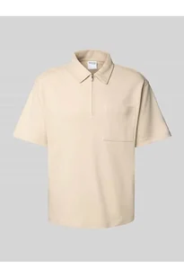 Koszulka polo o kroju relaxed fit z czystej bawełny model RELAXEJEORGE - Selected Homme - Koszulki męskie - miniaturka - grafika 1