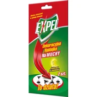 Zwalczanie i odstraszanie szkodników - Naklejka na muchy - świecąca w ciemności 2 sztuki EXPEL - miniaturka - grafika 1