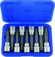 Klucze i nasadki - Condor Werkzeug Nasadki RIBE M5-M13, 1/2", 9 szt. C.5070 - miniaturka - grafika 1