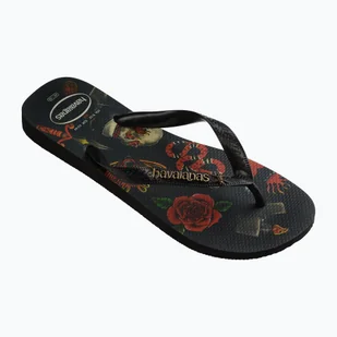 Japonki męskie Havaianas Top Tribo black / black - Klapki i japonki męskie - miniaturka - grafika 1