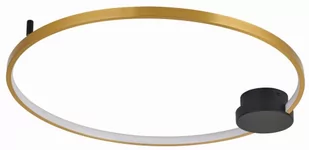 Condida - plafon LED czarny mat/złoty 641101-30 - Lampy sufitowe - miniaturka - grafika 1