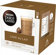 Kawa w kapsułkach i saszetkach - Kapsułki do Dolce Gusto Nescafe Dolce Gusto Cafe Au Lait 30 szt. - miniaturka - grafika 1