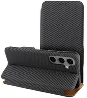 Etui i futerały do telefonów - Kabura FOLIO Side Magnet do MOTOROLA G55 szary - miniaturka - grafika 1