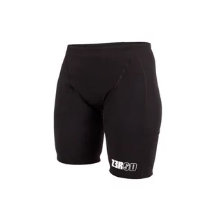 Bielizna sportowa damska - ZEROD Spodenki triathlonowe damskie RACER SHORTS black series - grafika 1