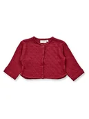 Bluzy i sweterki niemowlęce - Sense Organics Kardigan "Baoo" w kolorze bordowym - miniaturka - grafika 1