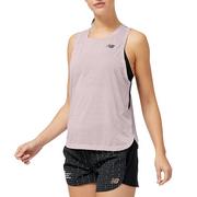 Koszulki i topy damskie - Koszulka New Balance WT31250SIR - różowa - miniaturka - grafika 1