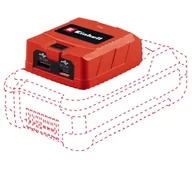 Akumulatory do elektronarzędzi - Einhell USB TC-CP 18 Li USB A/C-Solo 4514148 - miniaturka - grafika 1
