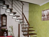 Schody strychowe - Schody metalowe CORA model Mix 180 vertical L-90 14 elementów - miniaturka - grafika 1