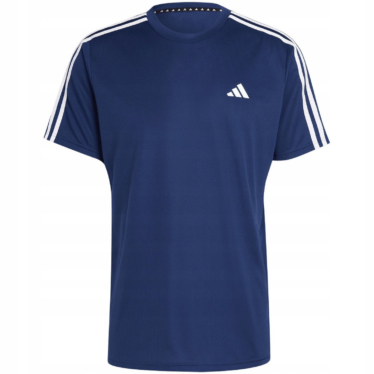 Koszulka męska adidas Train Essentials 3-Stripes Training Tee granatowa IB8