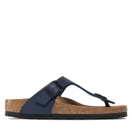 Klapki i japonki damskie - Japonki Birkenstock Gizeh Bs 0143623 Granatowy - miniaturka - grafika 1