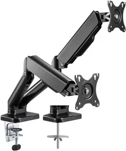 Uchwyt monitorów Goobay BASIC DOUBLE GAS 17"-32" - Kable - miniaturka - grafika 2