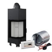 Kominki wolnostojące - Kratki.pl Marek Bal INTELIGENTNY KOMINEK MBN LEWY BS 10KW  200 Z MSK MBN/680/L/BS/Z/MSK - miniaturka - grafika 1