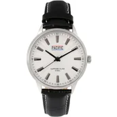 Zegarki męskie - Srebrny męski zegarek na pasku PACIFIC S1043-10 - miniaturka - grafika 1