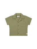 Kaftaniki dla niemowląt - Noppies Koszula "Orizaba" w kolorze khaki - miniaturka - grafika 1
