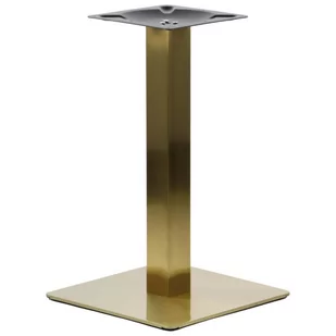 Podstawa stolika SH-3002-5/G, 45x45 cm, stal nierdzewna w kolorze ZŁOTYM (stelaż stolika) - Meble modułowe i akcesoria - miniaturka - grafika 1