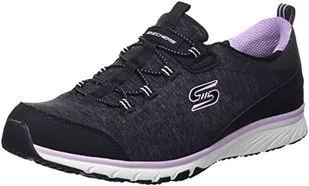 Skechers Damskie trampki sportowe Gratis Black, 2 UK - Trampki damskie - miniaturka - grafika 1