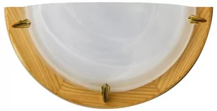 Candellux kinkiet Drewno Alabaster 11-64113 WM - Lampy ścienne - miniaturka - grafika 1