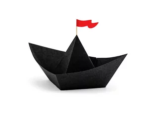 Dekoracja na stół Statek Piracki - 1 szt. - Dekoracje i nakrycia stołu na imprezę - miniaturka - grafika 1