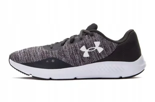 Buty sportowe Under Armour Charged Pursuit 3 Twist Szary - Buty trekkingowe męskie - miniaturka - grafika 1