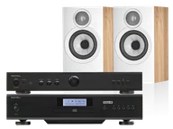 Zestawy stereo - Rotel A10 MKII (czarny) + CD11 Tribute + 607 S3 (dąb) - miniaturka - grafika 1