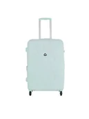 Nerki - Semi Line Walizka średnia T5927-2 Turkusowy - miniaturka - grafika 1