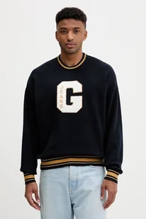 Guess Jeans sweter bawełniany męski kolor granatowy M5YR21 Z3HM1 - Swetry męskie - miniaturka - grafika 1