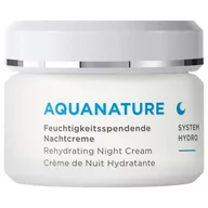 Kremy do twarzy - Annemarie Börlind Annemarie boerlind: aquanature krem nawilżający z noc kremowy (50 ML) 4011061214912 - miniaturka - grafika 1