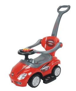 Euro Baby POJAZD, ODPYCHACZ 382 - CZERWONY EB593R - Jeździki dla dzieci - miniaturka - grafika 3