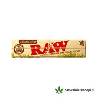Trafika - Bibułki RAW Organic Hemp KS Slim - miniaturka - grafika 1
