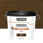 Farby i impregnaty do drewna - Impregnat do drewna dekoracyjny Kasztan mat 5 l Luxens - miniaturka - grafika 1