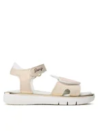 Buty dla dziewczynek - Primigi Sandały 3914000 M Beżowy - miniaturka - grafika 1