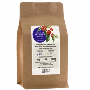 Kawa ziarnista WAKE UP ESPRESSO BLEND 50/50 250g - Kawa - miniaturka - grafika 1