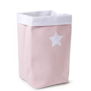 Childhome Pudełko płócienne 32 x 32 x 60 cm Soft Pink - Pojemniki na zabawki - miniaturka - grafika 1