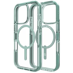 Etui ZAGG Santa Cruz Snap Magsafe do Apple iPhone 16 Pro Przezroczysto-zielony - Etui i futerały do telefonów - miniaturka - grafika 1