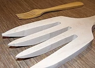 Przybory do gotowania - Chłopcy z Rancza Warzecha Widelec łyżka drewniana do kotła 82 Cm 472 - miniaturka - grafika 1