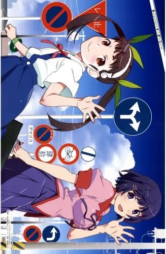 Plakat Anime Bakemonogatari bm_120 A2 (custom)