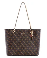 Torebki damskie - GUESS Noelle Noel Tote, torebka damska, jeden rozmiar, Brązowe logo, Taglia unica - miniaturka - grafika 1