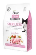 Sucha karma dla kotów - Brit Care Cat Grain-Free Sterilized Sensitive 0,4 kg - miniaturka - grafika 1